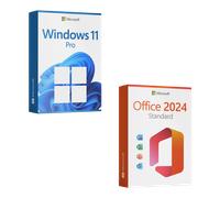 Microsoft Office 2024 Standard + Microsoft Windows 11 Professional Licencia para 3 PC