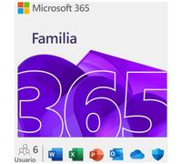 Microsoft office 365 family office suite 1 licencia(s) plurilingüe 1