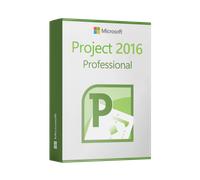 Microsoft Project 2016 Professional Licencia para 3 PC