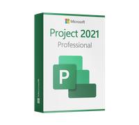 Microsoft Project 2021 Professional licencia para 3 PC