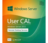 Microsoft Remote Desktop Services 2012 CAL Usuario