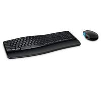 Microsoft Sculpt Comfort Desktop - Teclado (RF inalámbrico, Oficina, QWERTY, USB, Batería, 0 - 40 °C)