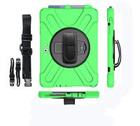 Microsoft Surface Go 3 10.5" 2021 Caso, Tres Capa Resistente Cuerpo Completo Funda Protectora con Soporte/Correa de Mano/a Hombro Correa/Portalápiz para Microsoft Surface Go 3 10.5" 2021 (Verde)