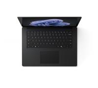 Microsoft Surface Laptop 6 Intel Core Ultra 7 165H Portátil 38,1 cm (15") Pantalla táctil 16 GB LPDDR5x-SDRAM 256 GB SSD Wi-Fi 6E (802.11ax) Windows 11 Pro Negro