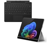 Microsoft Surface Pro 11 para Empresas Copilot+ PC - W11Pro incl. Teclado Pro con almacenamiento para lápiz negro - 16 GB - 512 GB - X Elite - platino