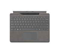 Microsoft Surface Pro 8/X Funda Alcantara + Pen - Platinum
