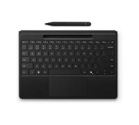 Microsoft Surface Pro Flex Keyboard con Slim Pen - Negro, Teclado Mecánico Inalámbrico Bluetooth, Alcántara, Compatible con Surface Pro 11th/10th/9th/8th, Inglés QWERTY