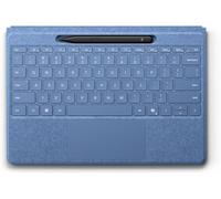 Microsoft Surface Pro Flex Keyboard (QWERTZ) con bolígrafo Fino | Alcantara 2 en 1 para Surface Pro Copilot+ PC con Windows 11 | Azul Zafiro