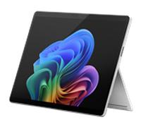 Microsoft Surface Pro 11 Copilot+ PC Qualcomm Snapdragon 256 GB 33 cm (13") 16 GB Wi-Fi 7 (802.11be) Windows 11 Pro Platino