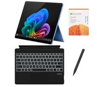 Microsoft Surface Pro - Tableta portátil 2 en 1 con pantalla táctil 3K 120Hz de 13 pulgadas, 10 núcleos Snapdragon 45 Tops, 16GB RAM 2TB SSD, teclado retroiluminado, lápiz óptico, MS 365, batería de