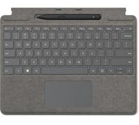 Microsoft Surface Pro Teclado con Slim Pen Platino (UK/IRE) - 8X8-00166