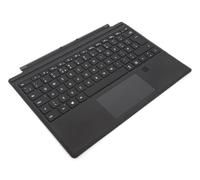 Microsoft Surface Pro Type Cover con lector de identificación de huellas dactilares (para Surface Pro 4-7) (QWERTY inglés) negro (renovado)