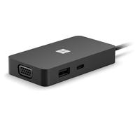 Microsoft SWV-00003- USB-C Travel HUB, Color Negro