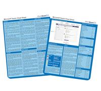 Microsoft Teams Cheat Sheet - 2 Page Quick Reference Guide | Chats, Teams, Meetings, Video Calls, File Sharing, Calendar, Shortcuts, Collaboration & Remote Work Tools