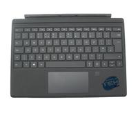 Microsoft Teclado Original Surface Pro 3 4 5 6 7 Diseño Qwerty Inglés Uk| Negro