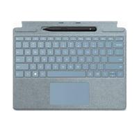 Teclado microsoft surface type + pen para surface pro10 plata