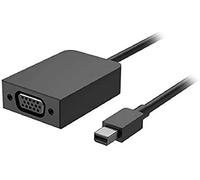 Microsoft VGA CABL Mini DisplayPort VGA (D-Sub) Negro - Adaptadores de Cable de vídeo (Mini DisplayPort, VGA (D-Sub), Macho, Hembra, Negro, 1920 x 1200 Pixeles)