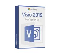 Microsoft Visio 2019 Professional Licencia para 3 PC