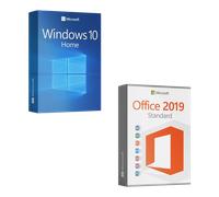 Microsoft Windows 10 Home + Microsoft Office 2019 Standard