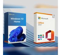 Microsoft Windows 10 Home & Microsoft Office 2024 - LTSC Standard Bundle Key - GLOBAL