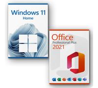 Microsoft Windows 11 Home + Microsoft Office 2021 Professional
