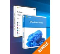 Microsoft Windows 11 Pro & Microsoft Office Professional Plus 2021 Bundle (PC) - Microsoft Key - GLOBAL