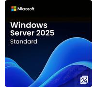 Microsoft Windows Server 2025 Standard 2 core Licencia Digital Reacondicionada Licencia de 2 núcleos basada en CSP para Windows Server 2025 Standard, diseñada