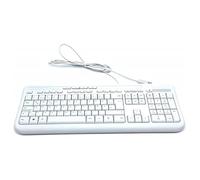 Microsoft Wired Keyboard 600 (Teclado con Cable, Blanco, disposición del Teclado QWERTZ alemán)