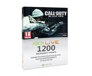 Microsoft Xbox 360 Live 1200 Points, FR - cajas de video juegos y accesorios (FR)