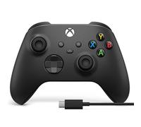 Microsoft Xbox Wireless Controller + USB-C Cable Negro Gamepad Analógico/Digital PC, Xbox One, Xbox One S, Xbox One X, Xbox Series S, Xbox Series X