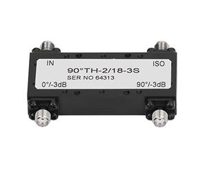 Microstrip Black 3DB Puente Aleación de Aluminio Robust Wear Proof Microstrip Puente acoplador para CDMA LTE WiFi L Band S Band C Band