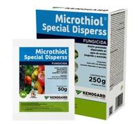Microthiol Special Disperss - Azufre granulado dispersable en agua de acción fungicida y acaricida. (5 sobres 50 gr - TOTAL 250 GR). Uso No Profesional. Autorizado en Jardineria Exterior Domestica.