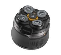 Microtouch - Afeitadora eléctrica de titanio - Afeitadora de cabeza y cara recargable para hombres, maquinilla de afeitar inalámbrica, hipoalergénica en húmedo/seco, recortadora de cabeza de