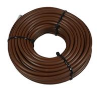 Microtubo para Riego de 4 mm - Color Marrón - Accesorios de Riego por Goteo - Indicado para Instalar Goteros y Microaspersores - Resistente a los Rayos UV - Dripalia 50 METROS