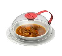 Microwave Cover - Microwave Plate Cover, Splatter Reusable Kitchen Gadgets, Microwavee Splash Plate Serving Covers for Meal Prep Sauces Snacks Soup Vegetables Fruits Leftovers Office Cooking