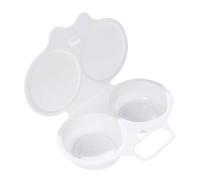 Microwave Egg Cooker - Quick Egg Cooking Container | Portable Poached Egg Maker, Microwave Breakfast Maker, Compact Kitchen Tool, Reusable Food Grade Design, For Eggs Omelets Poa
