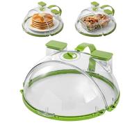 Microwave Food Cover - Anti Splash Microwave Plate Lid, 10.6x4.7 Inch Heat Resistant with Ventilation Design, Splatter Guard, Kitchen Cooking Heating Cover, Microwaves Lid Protector for Home Reheating