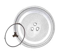 Microwave Glass Plate | Microwave Plate Replacement | Turntable Kitchen Replace Glass Tray | 9.6-Inch Home Kitchen Cooking Appliance Accessories For Reheating Healthy Eating Family Meals