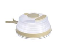 Microwave Lid - Splash Proof Foldable Guard, Anti Scald Splatter Bowl Cover for Meal Prep, Soup, Snacks, Fruits, Milk, Leftovers and Melting Butter, Office, Home and Kitchen Cooks, Easy Clean Design