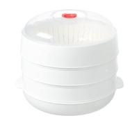 Microwave Oven Steamer for Vegetables,Baby Microwave Oven Steamer for Vegetables,Instant Pot Steamer Basket with Lid for Food Cooking (C)