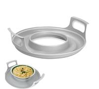 Microwave Plate Tray | Microwave Handle Tray Hot Bowl Holder | Heat Resistant Ḿicrowave Bowl, M̀icrowave Holder Carrying Ţray For Hot & Cold Bowls, Plates