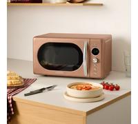 MICROWAVE RETRO - Microondas 20L Grill Digital 900W Moca