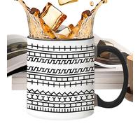 Microwave Safe Ceramic Mug - Kitchen Novelty Mugs | Hot Chocolate Mugs with Safe Heat Design, Drinking Mug for Juice, Drinking Cup, Decorative Cup for Home Office, Travel Camping