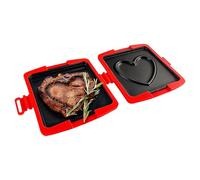 Microwave Sandwich Maker, Non Stick Foldable Grill Pan, Quick Heat Toast Press, Portable Microwave Cooking Tool for Breakfast Lunch Snack Making at Home Office Dorm Kitchen Apartment Restaurant Use