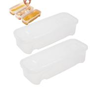 Microwave Spaghetti Cooker - Stackable Food Box, 2-Piece Microwavable Pasta Cooker with Drainage Holes | Sealed Storage Box for Noodles, Fruit, Vegetables | Easy Cooking for Kitchen, Office, Fridge