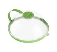 Microwave Splash Cover - Reusable Serving Plate Lid, Integrated Steam Water Reservoir, Heat Safe Durable Material, Anti-Splatter Protection Design, Convenient Kitchen Tool | Daily Cooking Helper