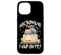 Microwave timer? I nap on it Carcasa para iPhone 15