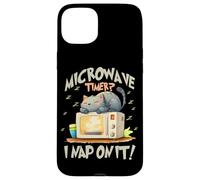 Microwave timer? I nap on it Carcasa para iPhone 15 Plus