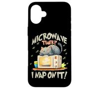 Microwave timer? I nap on it Carcasa para iPhone 16 Plus