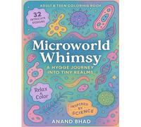 Microworld Whimsy: A Hygge Journey Into Tiny Realms: Coloring Book For Adult & Teen